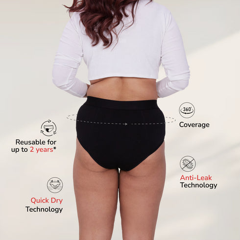 Reusable Period Panty Hiphugger