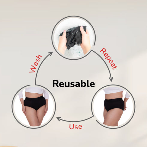 Reusable Period Panty Hiphugger