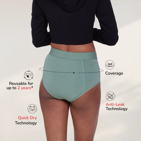 Reusable Period Panty Hiphugger