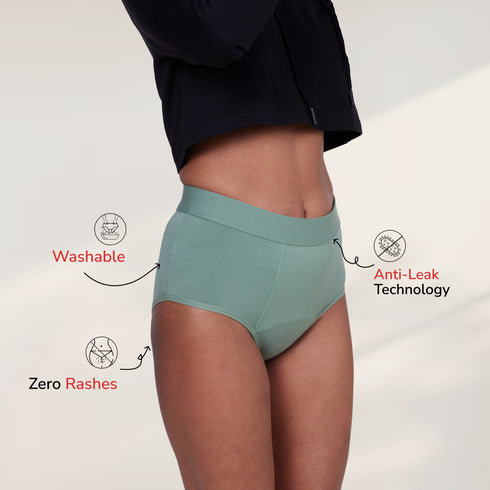 Reusable Period Panty Hiphugger