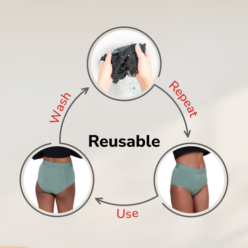 Reusable Period Panty Hiphugger