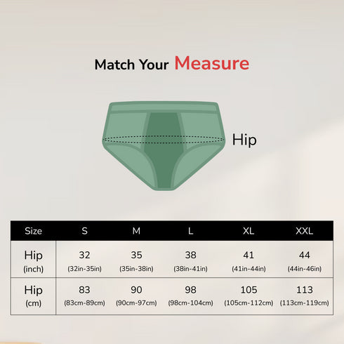 Reusable Period Panty Hiphugger
