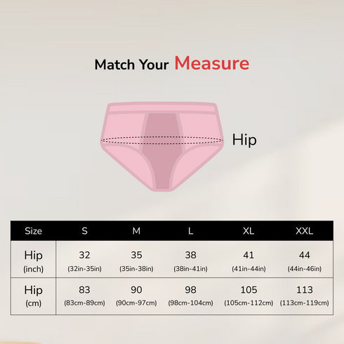Reusable Period Panty Hiphugger