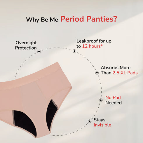 Reusable Period Panty Hiphugger