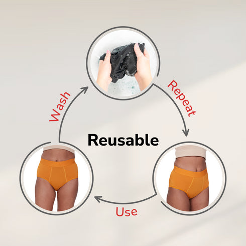 Reusable Period Panty Hiphugger