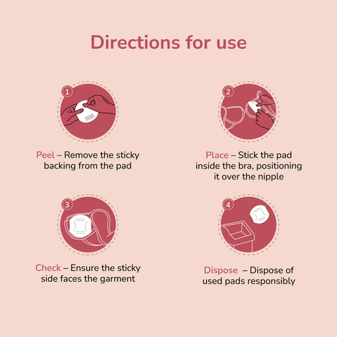 Disposable Breast Pads - 20 Pcs