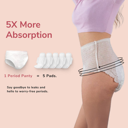 Disposable Period Panty - Pack of 6