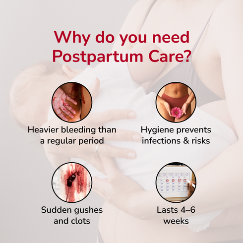 Post-Delivery Disposable Underwear Pack of 7