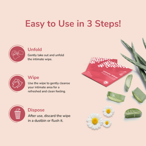 Intimate Wipes-50 Pcs