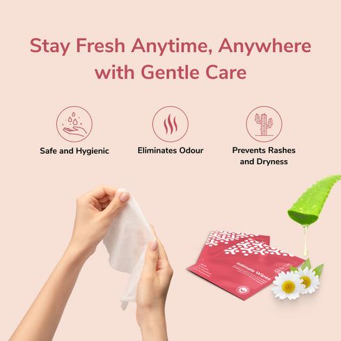 Intimate Wipes-50 Pcs