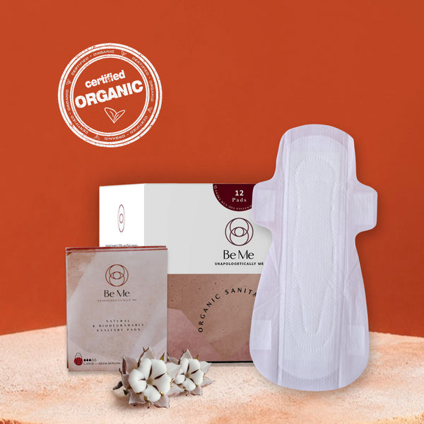 Organic Sanitary Pads Pack of 12