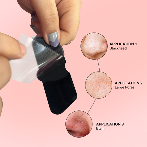 Charcoal-Based Nose Strips